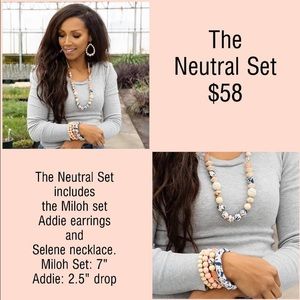 Natural wood cream braided cord